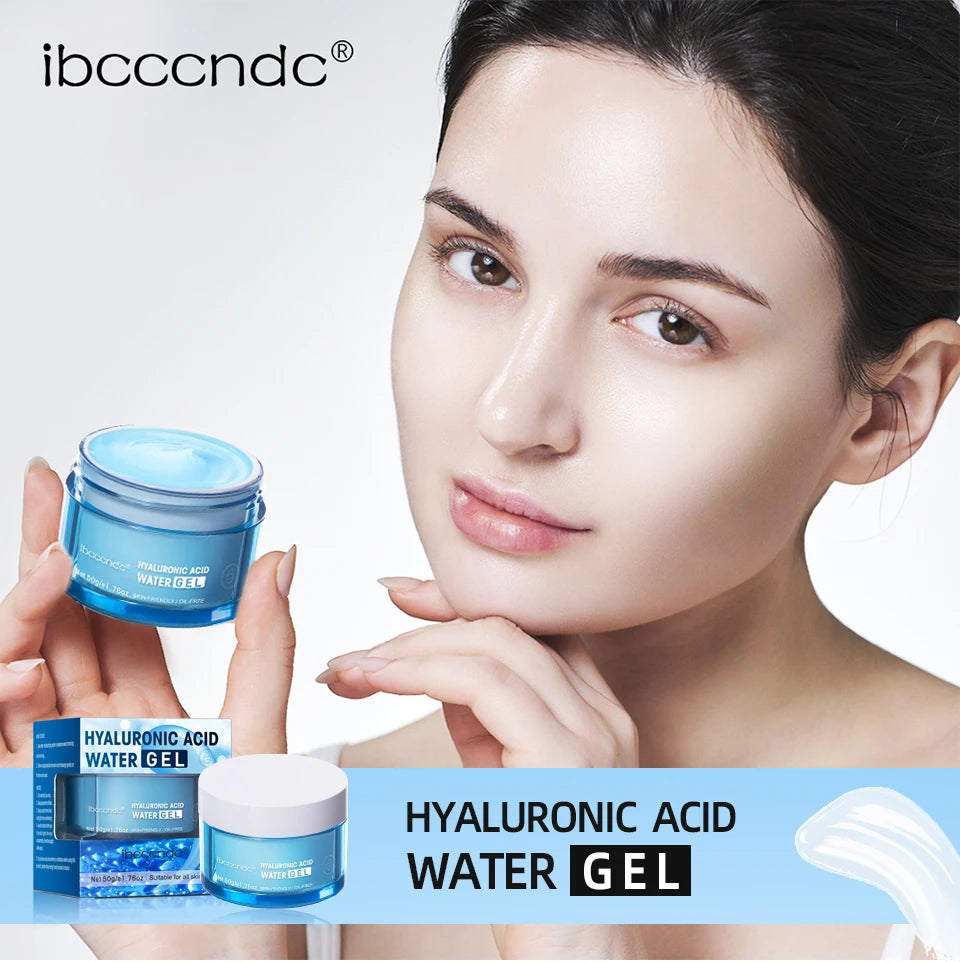 Hydro Boost Face Moisturizer with Hyaluronic Acid for Dry Skin Oil-Free and Non-Comedogenic Water Gel Face Lotion