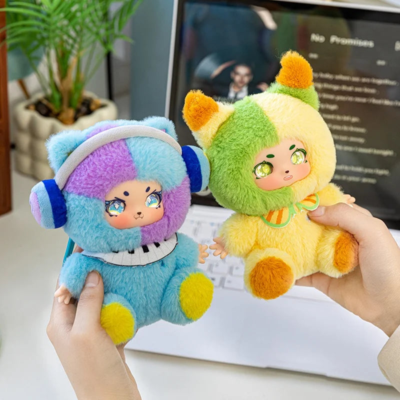 Cute Halloween Vinyl Face Plush Toys