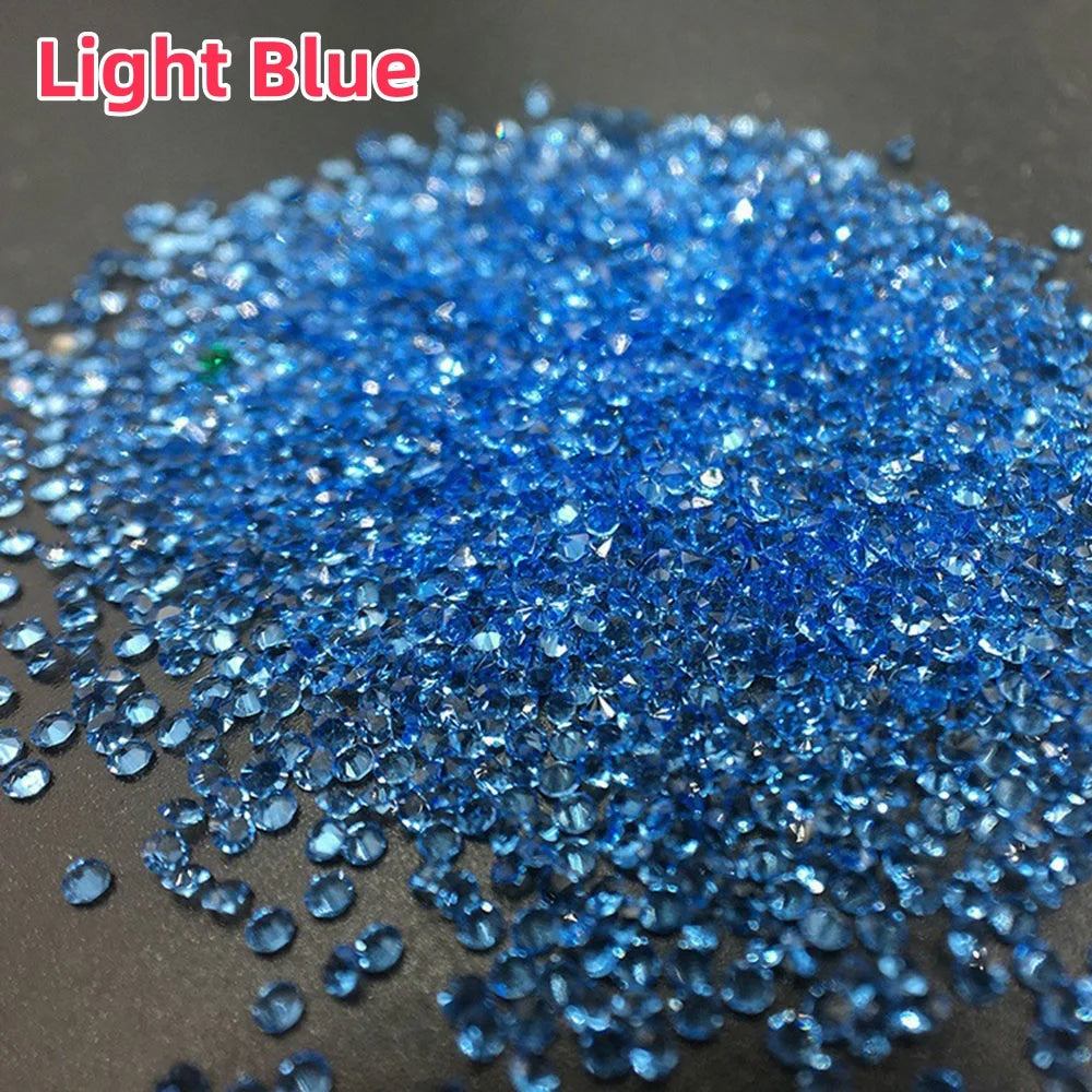 1440pcs/bag 1.2mm Wholesale Mini Pixie стразы Non Hotfix Rhinestone Micro Crystal Zircon Nail Art Rhinestones Decoration