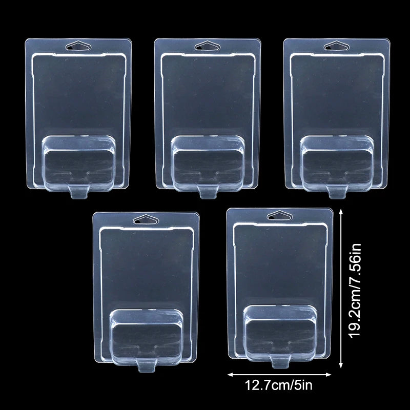 5/10PCS Car Toy Transparent Display Case Hotwheels Protective Shell Boulevard Team Transport Model Card Board Collect Boys Gift