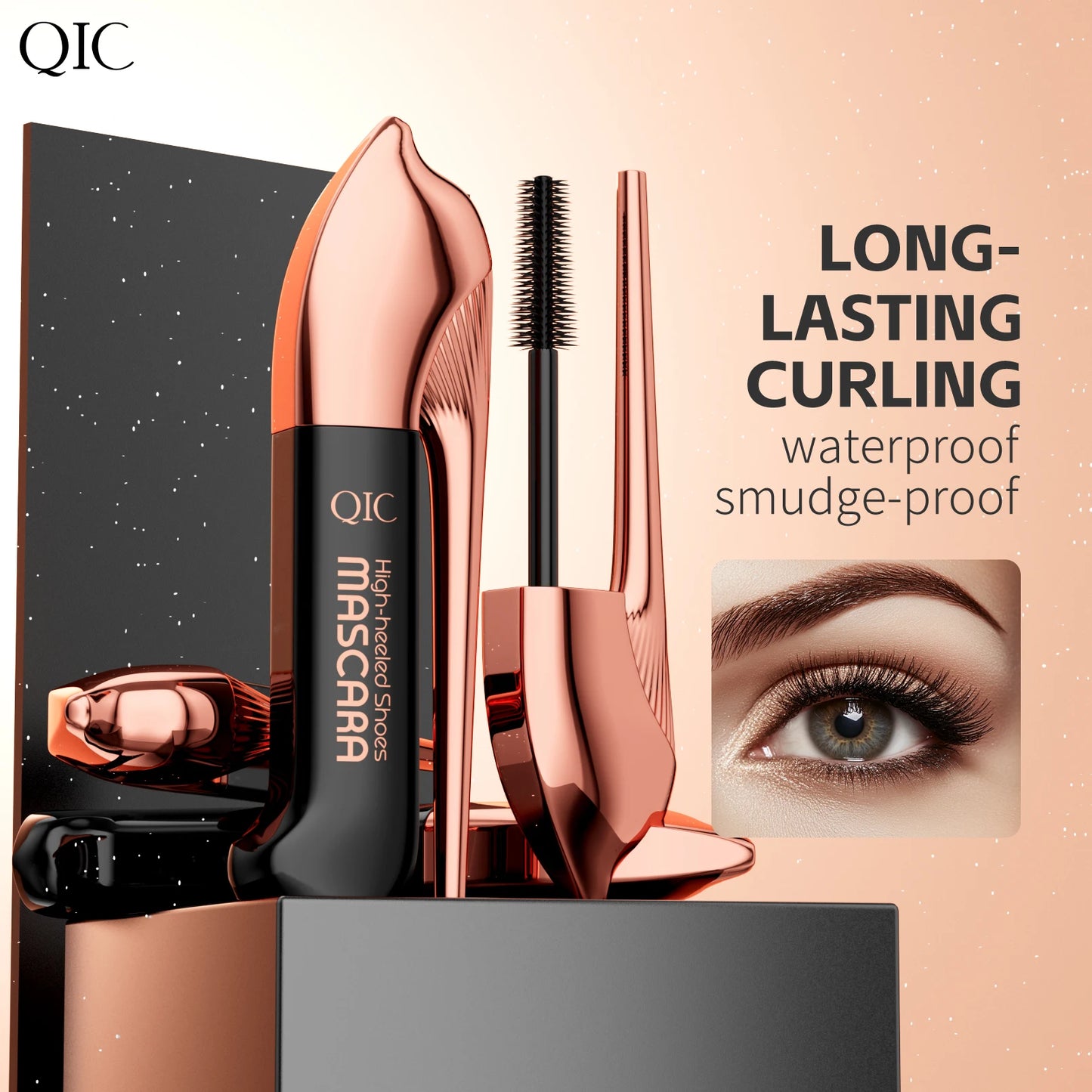 Black waterproof Mascara for all Lengthening make up products Eyelash Extension Eye Lashes mascara 4d effect Korean cosmetics