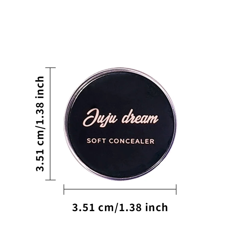 Full Coverage Waterproof Concealer – Hides Tattoos, Scars & Blemishes, Natural Matte Foundation for All Skin Tones, Long-Lasting