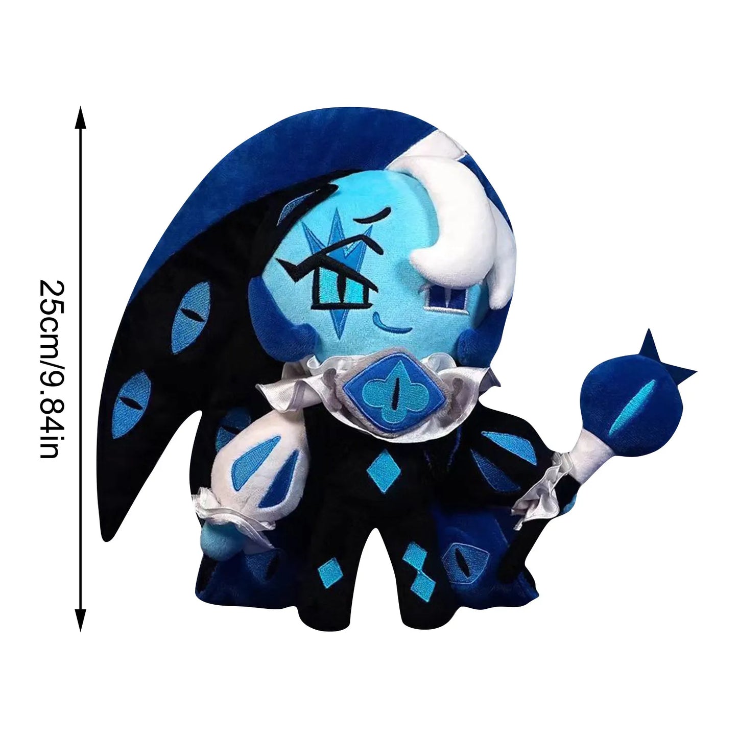 New Product cookie run:Kingdom Shadow Milk Cookie Plush Cookie Toy Running Gingerbread Man Dark Shadow Milk Biscuit Stuffed doll