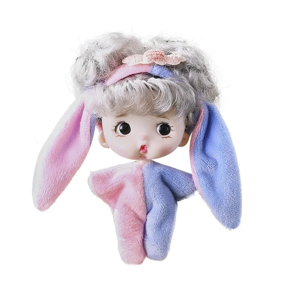 Cute Smile Baby Series Rebirth Doll Cute 8 Inch Mini Doll Animal Pattern Clothes Children's Toy Toy Figurine Birthday Gift
