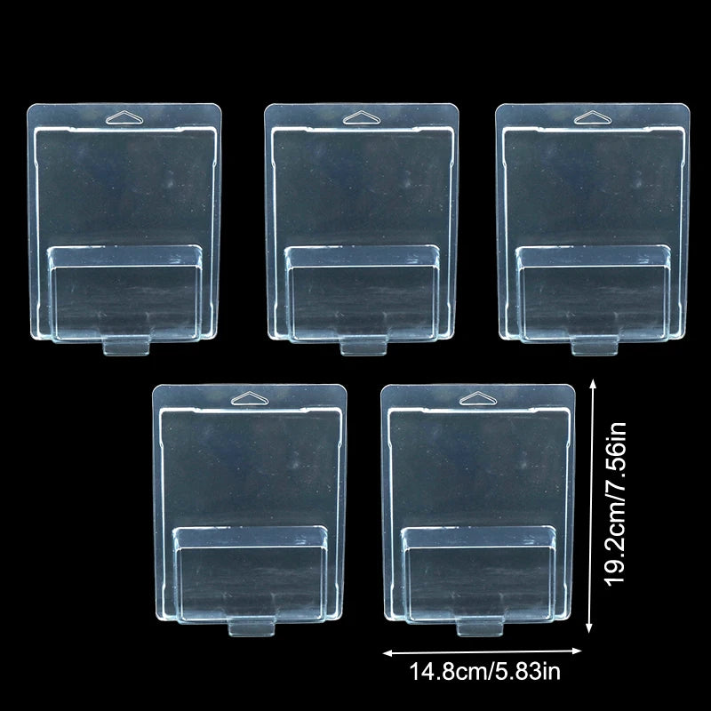 5/10PCS Car Toy Transparent Display Case Hotwheels Protective Shell Boulevard Team Transport Model Card Board Collect Boys Gift