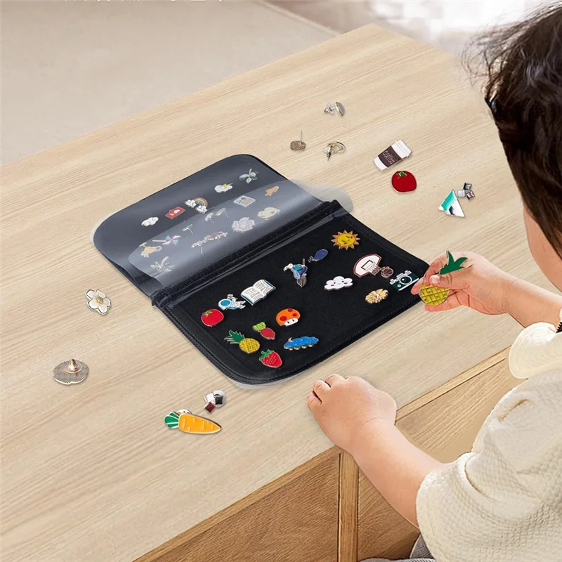 ABAG Enamel Pin Display Book Pin Trading Book Brooch Pin Collector Bag Pin Collection Book