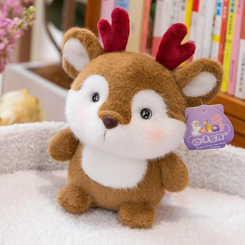 Cute 16cm Plush Companion Doll Capybara Elephant Stuffed Animal Pillow Plush Bear Animal Plush Toy Sleeping Gift