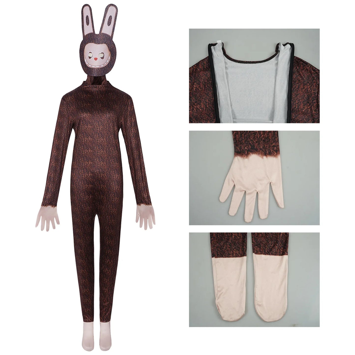 NEW Labubu cos costume Halloween Labbu adult children's one-piece cosplay anime stage performance costume