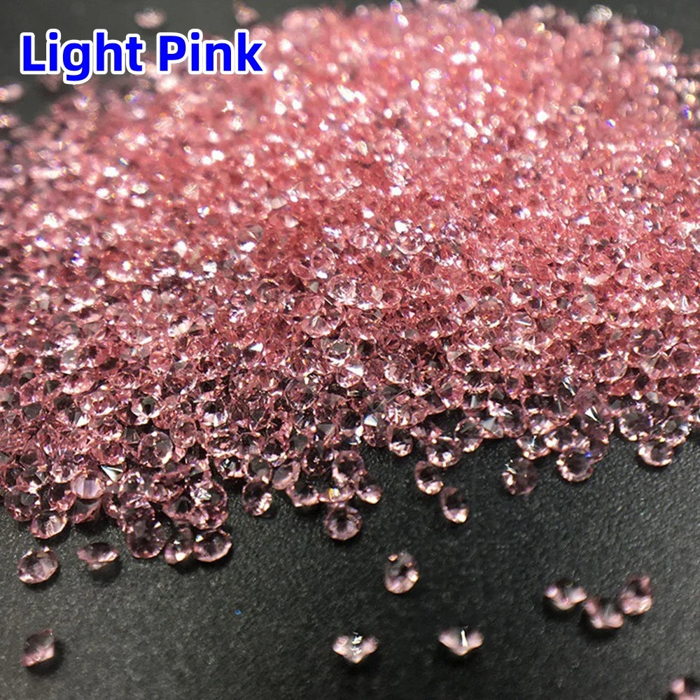 1440pcs/bag 1.2mm Wholesale Mini Pixie стразы Non Hotfix Rhinestone Micro Crystal Zircon Nail Art Rhinestones Decoration