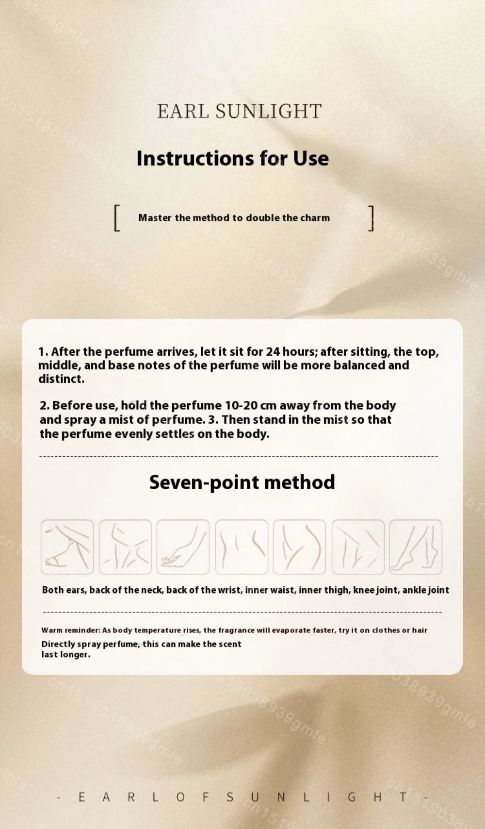 Brand Floral Woody Fragrance Spray Original Natural Confidence Women Men's Perfume Vitality Afternoon Earl Charming Pheromone