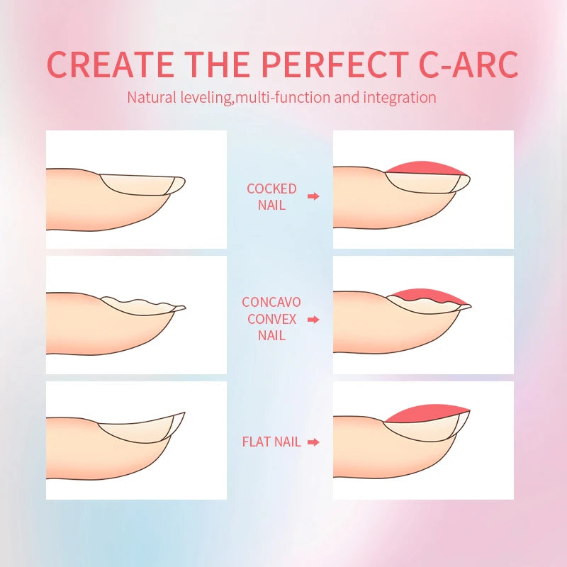 BORN PRETTY 15ml Milky Pink Rubber Base Gel Nail Polish Glitter Semi-Permanent Varnish Soak Off Self Leveling UV LED Polish