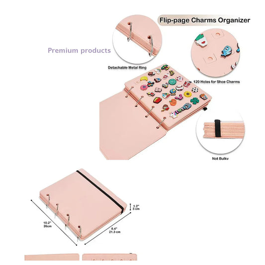 Practical Felt Pin Display Book Storage Case - Pin Organizer Bag Protective Cover Brooch Earring Storage Holder for Collectors