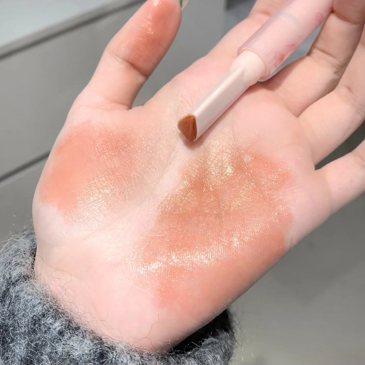 Jelly Heart Lipstick Gogo Little Bear Flower Language Secret Meaning Moisturizing and Hydrating Color Lipstick Pen