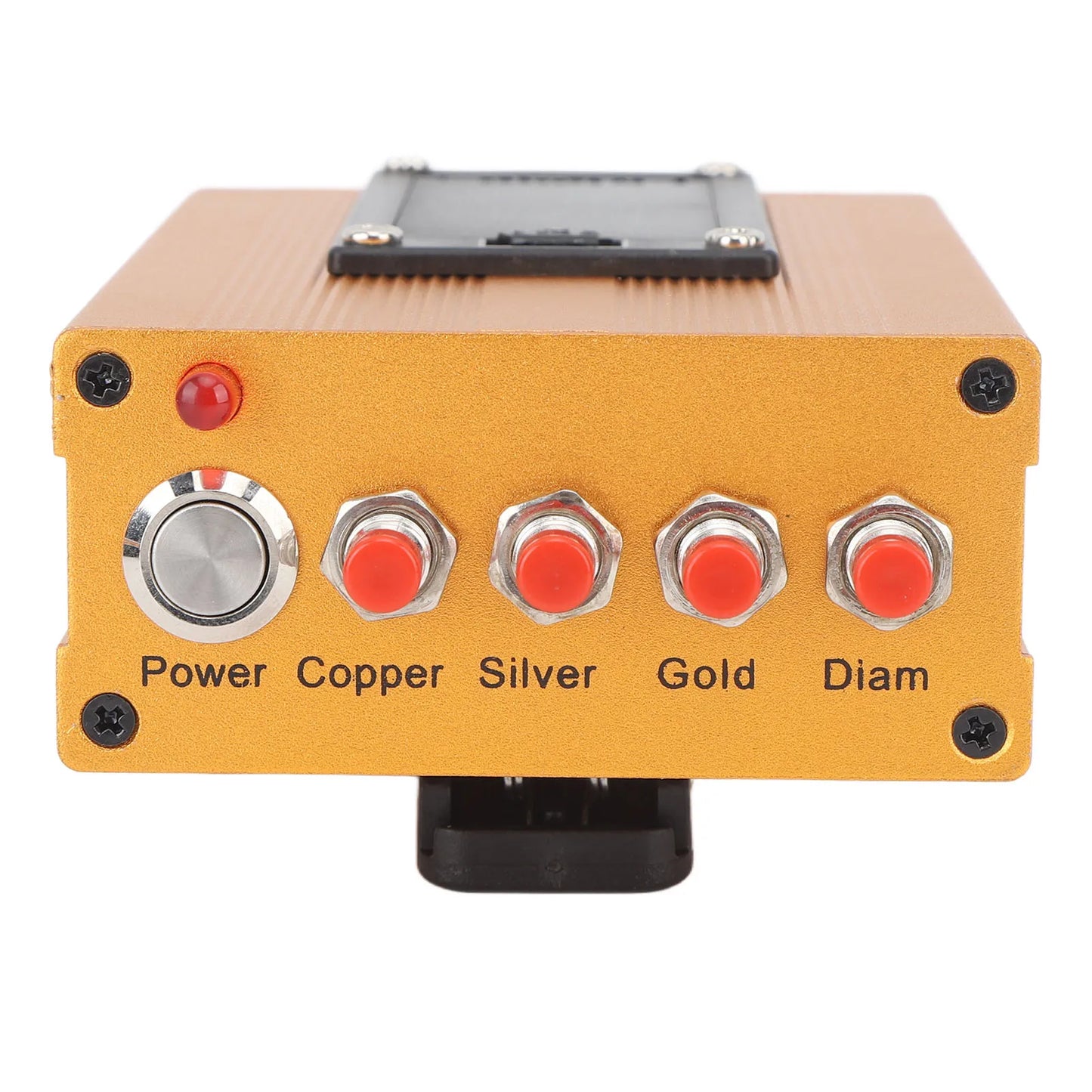 AKS Metal Detector Metal Pinpointer 30m Depth 1200m Range 6 Antenna AKS Accurate Finding Gold Detector