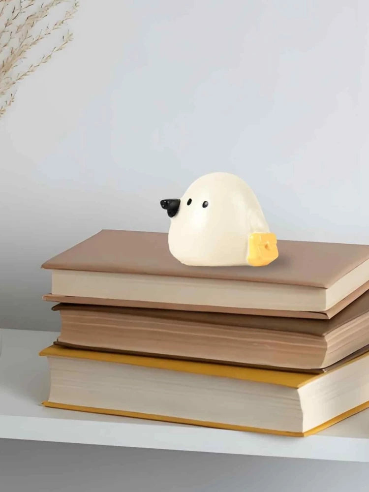 1 PCS Cute Halloween Ghost Figurine Decor Indoor Desk Decoration Boo Basket Stuffers Gift For Women Spooky Home Party Ornament