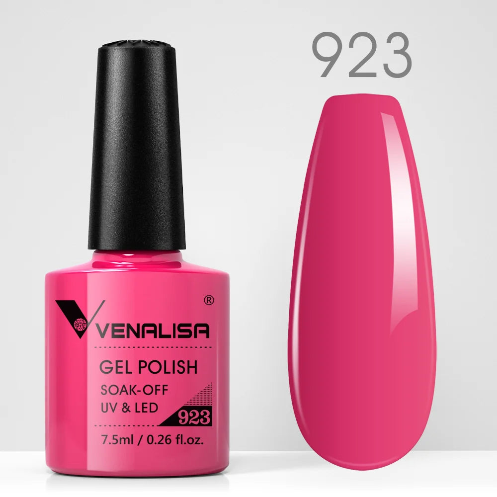 VENALISA Nail Gel Polish Semi Permanent Gellack Nail Art Salon TPO Free Glitter 7.5ml Soak off Organic UV LED Nail Gel Varnish