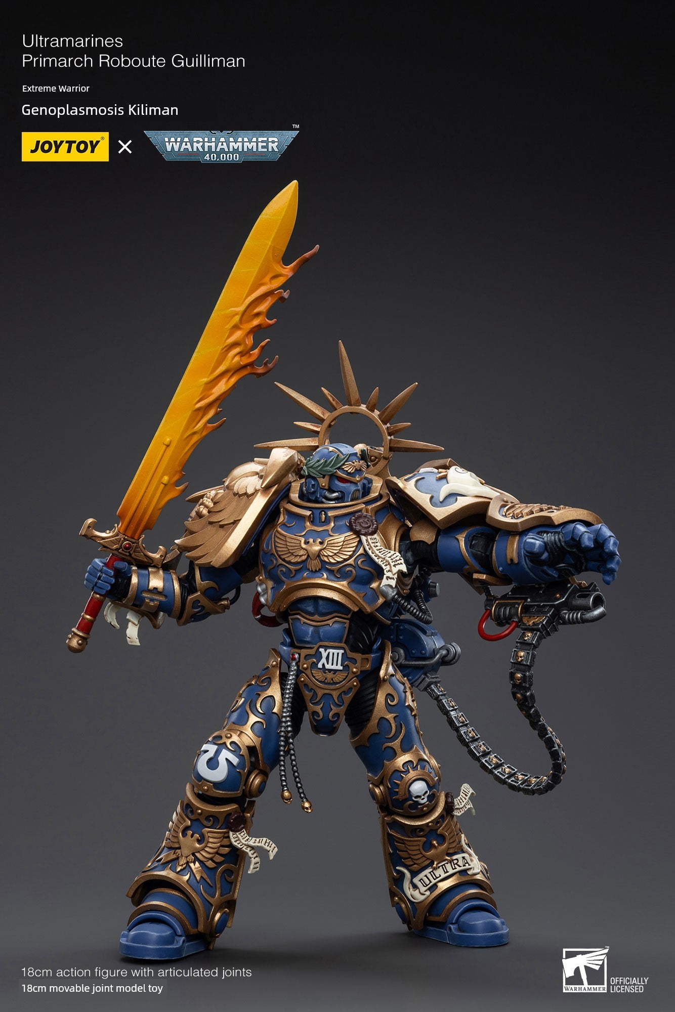 Joytoy Dark Source Warhammer 40K Extreme Warrior Genie Robert Kiriman Jt6342 Soldier Model