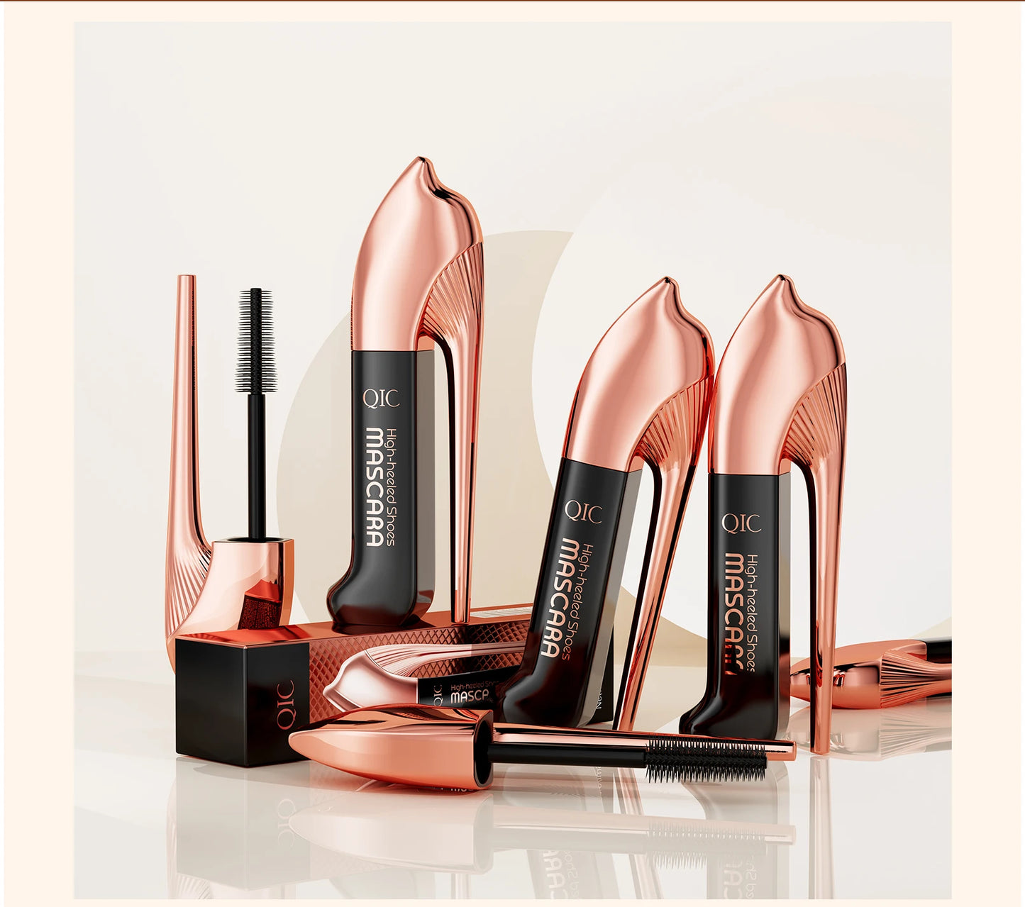 Black waterproof Mascara for all Lengthening make up products Eyelash Extension Eye Lashes mascara 4d effect Korean cosmetics