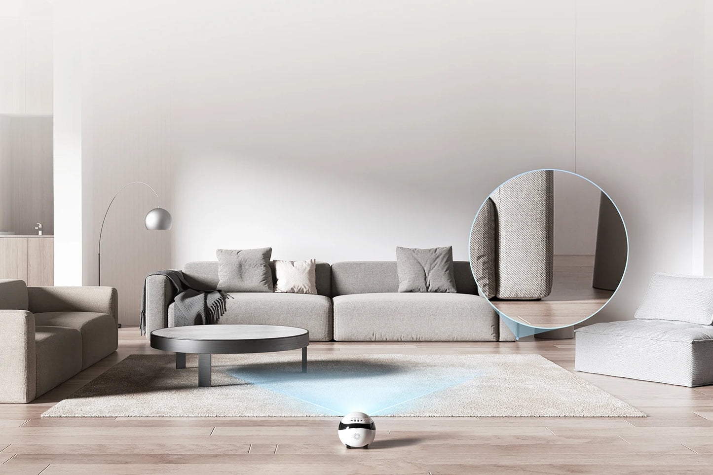 Enabot EBO AIR 2 Companion Robot 2K  Home Security Pet Camera Night Vison Wireless APP Remote Control for Dog Cat Baby