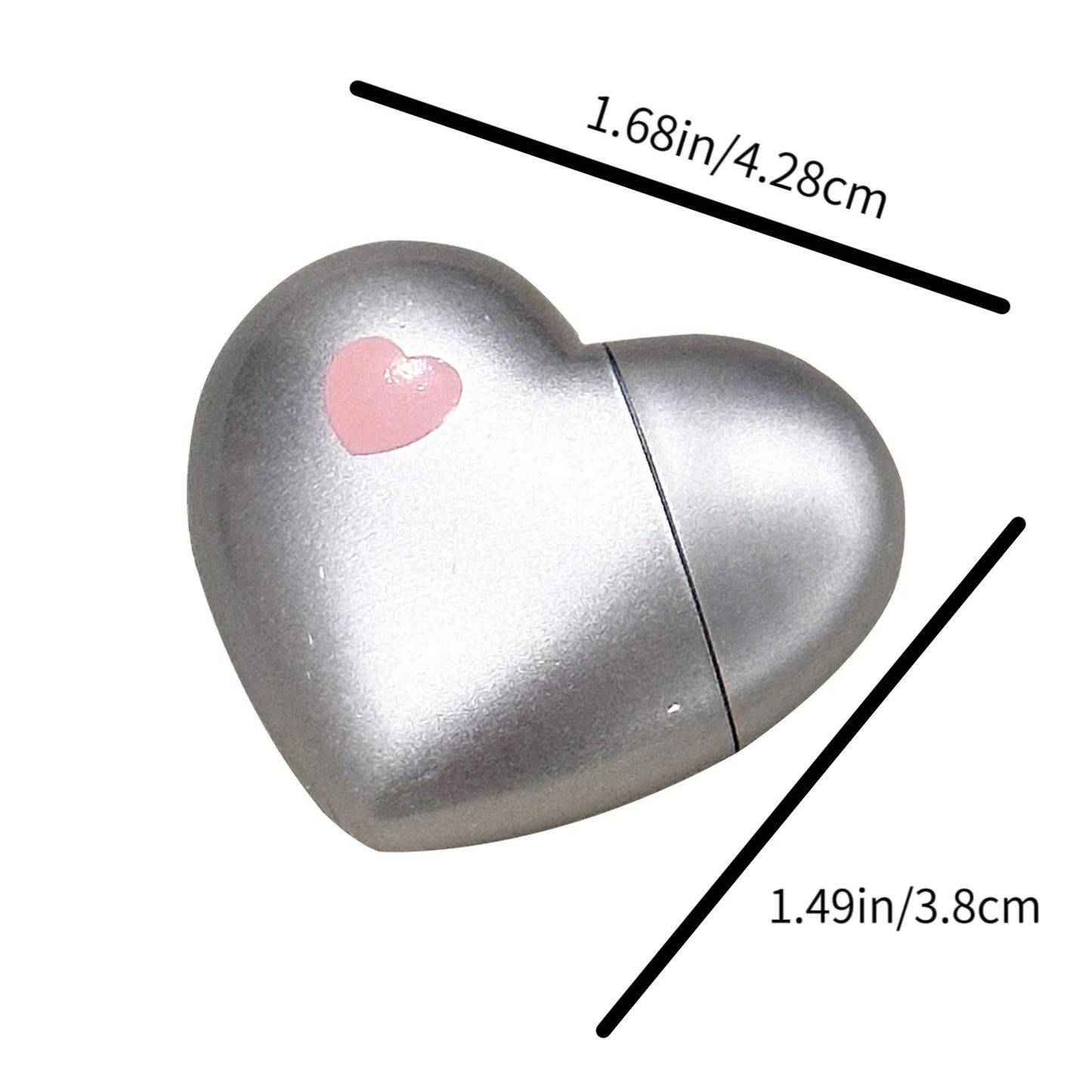 Black Silver Heart Lipstick Velvet Matte Lip Mud Clay Lip Gloss Liquid Lip Tint Cream Pigment Long Lasting Silky Lips Cosmetics