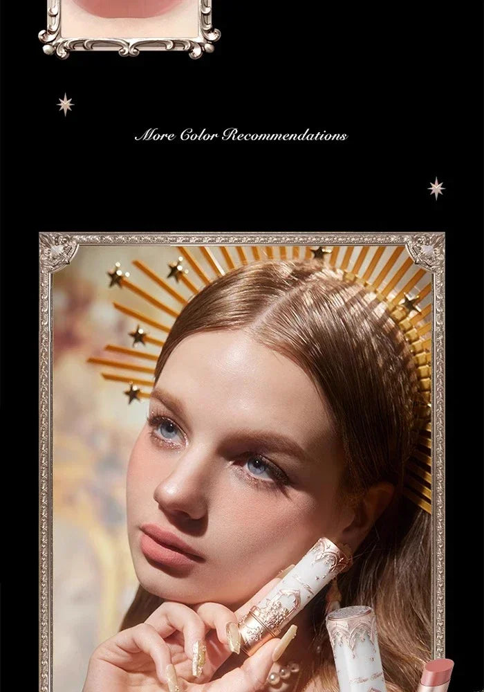 Flower Knows Little Angel Velvet Matte Lipstick Waterproof Long Lasting Soft Moisturizing Lip Gloss K Beauty Clean Girl Makeup