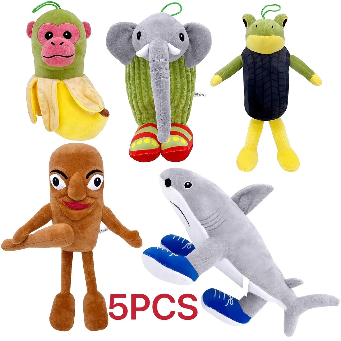 Tralalelo Tralala Plush Tungtungtung Italian Brainrot Al Tralalero Tralala Plush Doll Stuffed Soft Pillow Custom Toys