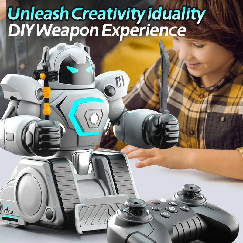 JJRC R30 RC Robot 2Pcs for Battle Football Remote Control Robot Parent-child Interactive RC Battle Robot Toy Gift for Kids