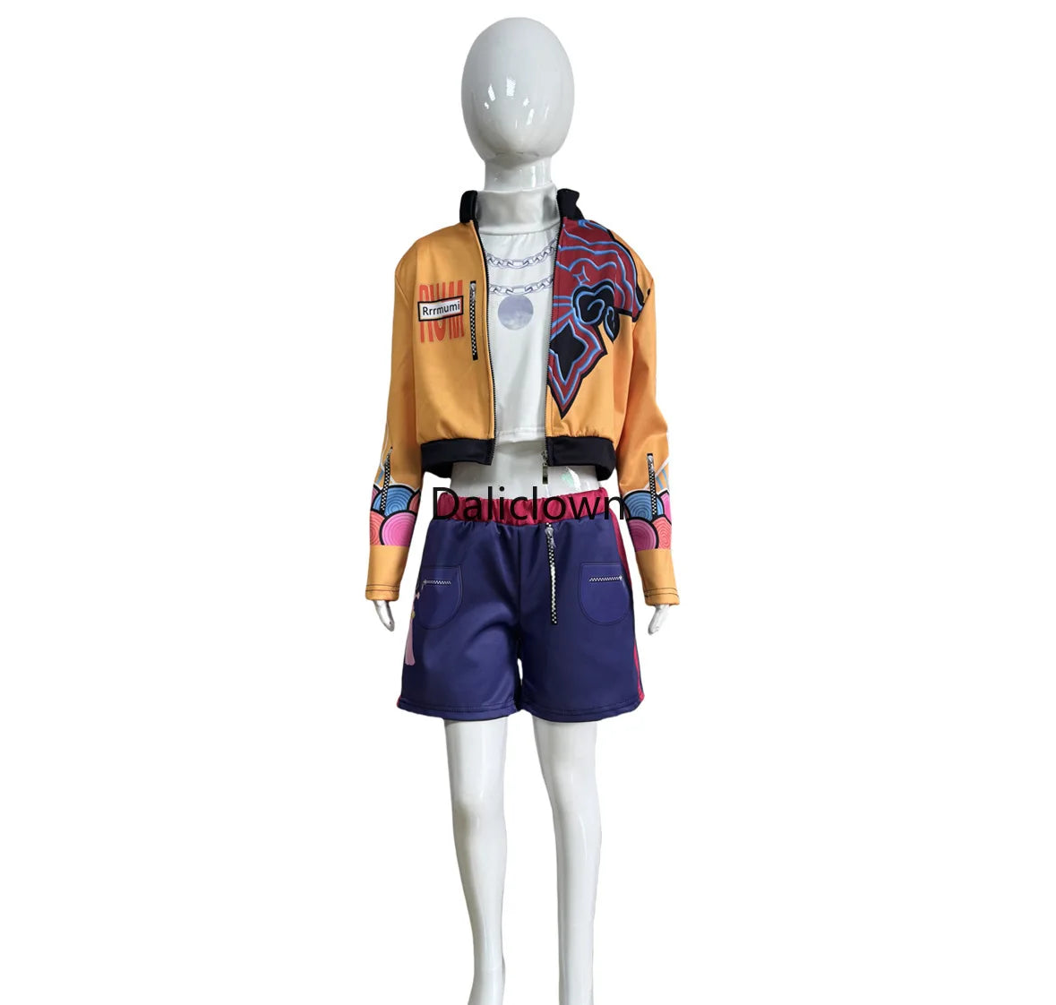 Huntrix KPop Demon Hunters Mira Zoey Rumi Cosplay Costume Kids Baby Girls Birthday Party Dress Anime Uniform Halloween Costume