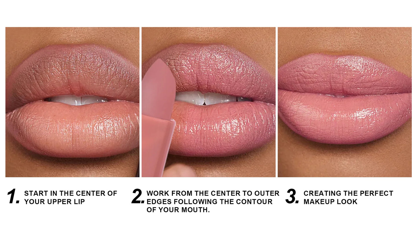 6PCS Velvet Matte Lipstick Set Highly Pigmented Long Lasting Non Drying Silky Smooth Lip Makeup Gift Box For Women