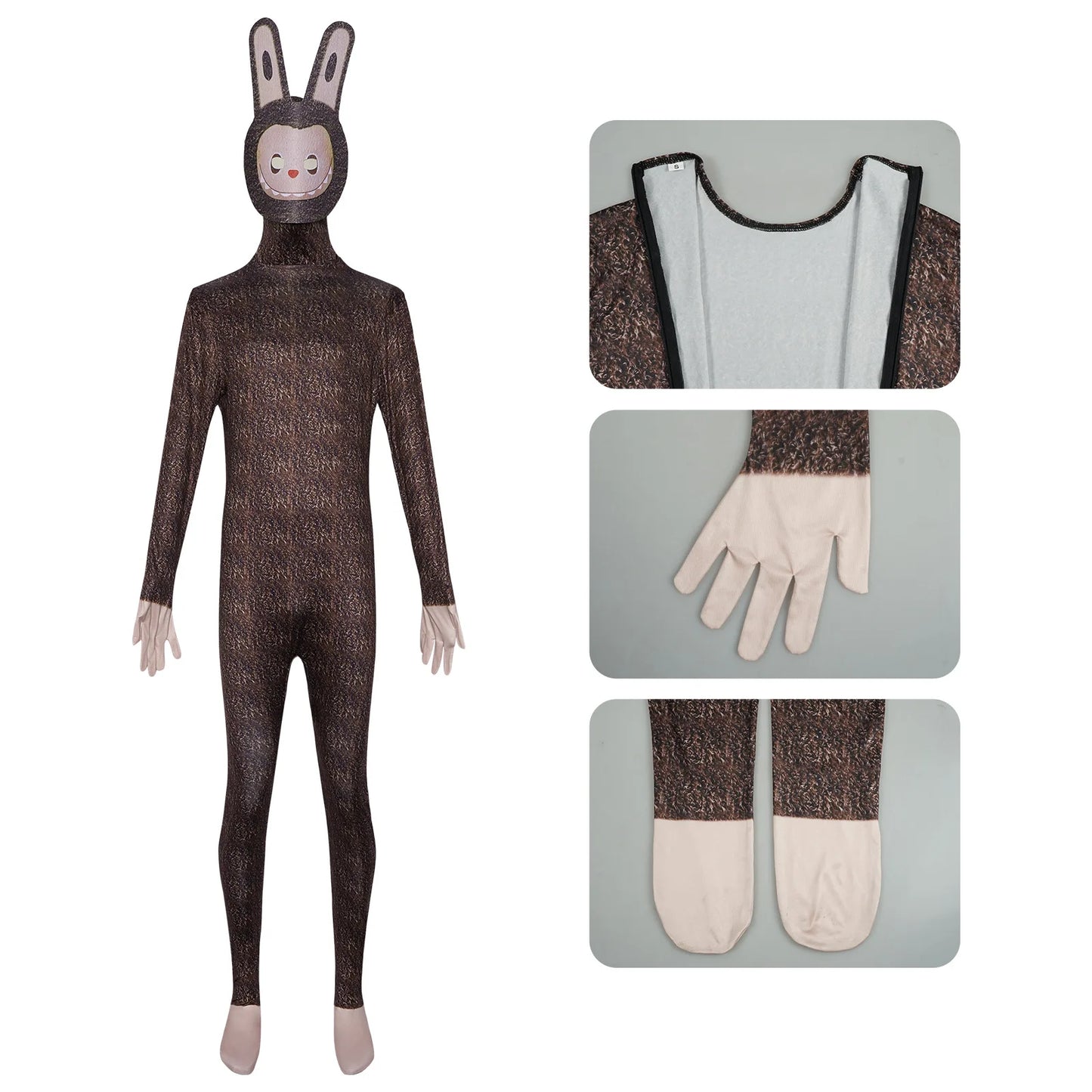 NEW Labubu cos costume Halloween Labbu adult children's one-piece cosplay anime stage performance costume