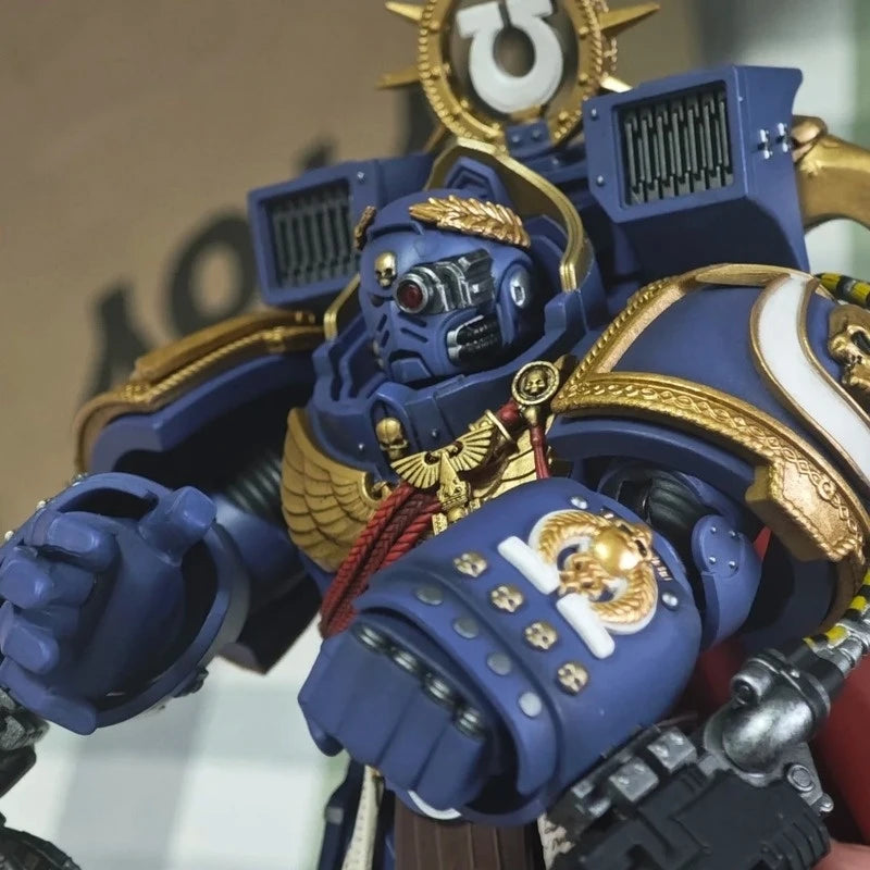 1/18 Warhammer 40k Darktide Ultramarines Marneus Calgar Chapter Master Action Figurine Model