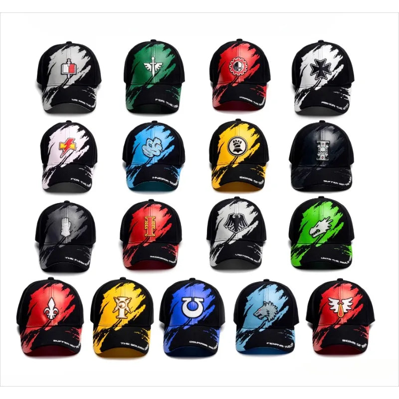 Warhammer 40000 Imperial Fists Blood Angel Ultramarines Anime Versatile Cap