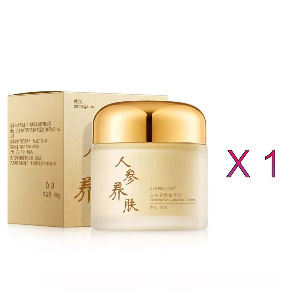 Chinese Ginseng Face Cream Anti-wrinkle Moisturizing Smoothing Ginseng Serum Anti Aging Reduce Fine Lines Moisturizer Skin Care