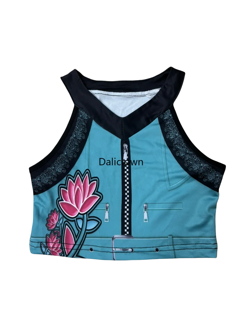 Huntrix KPop Demon Hunters Mira Zoey Rumi Cosplay Costume Kids Baby Girls Birthday Party Dress Anime Uniform Halloween Costume