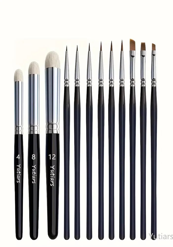 Professional Miniature Paint Brush Set For Warhammer 40K, Dnd, Citadel & Scale Models