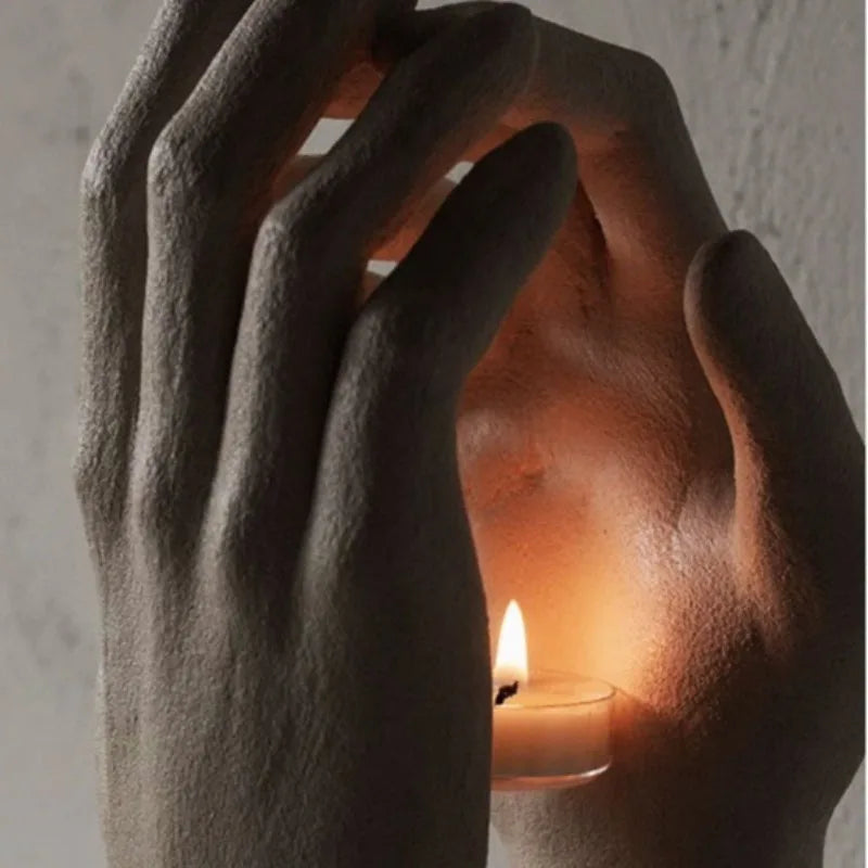 Modern Sculpture Candle Holder