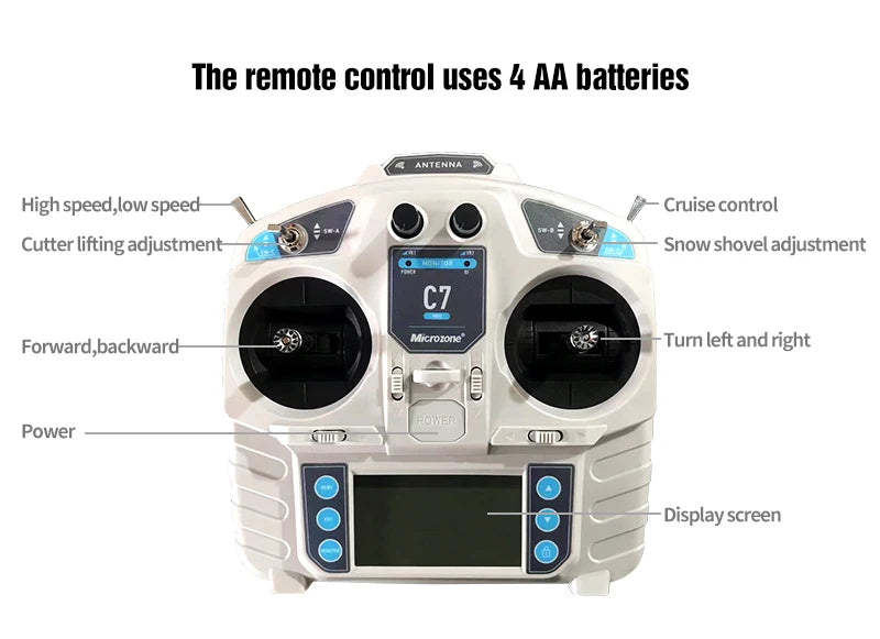 Customized Hot Sale Crawler Robot  Self-propelled Garden Remote Control Flail  Mower