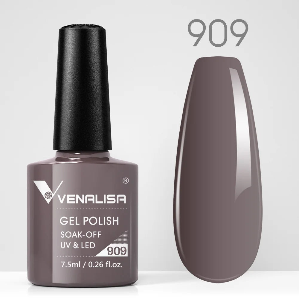 VENALISA Nail Gel Polish Semi Permanent Gellack Nail Art Salon TPO Free Glitter 7.5ml Soak off Organic UV LED Nail Gel Varnish