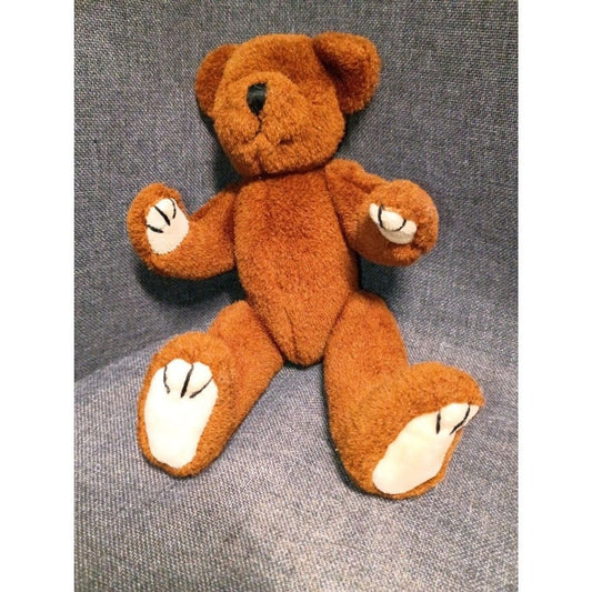 Vintage 1993 Ty Hinged Small Brown Bear Retired
