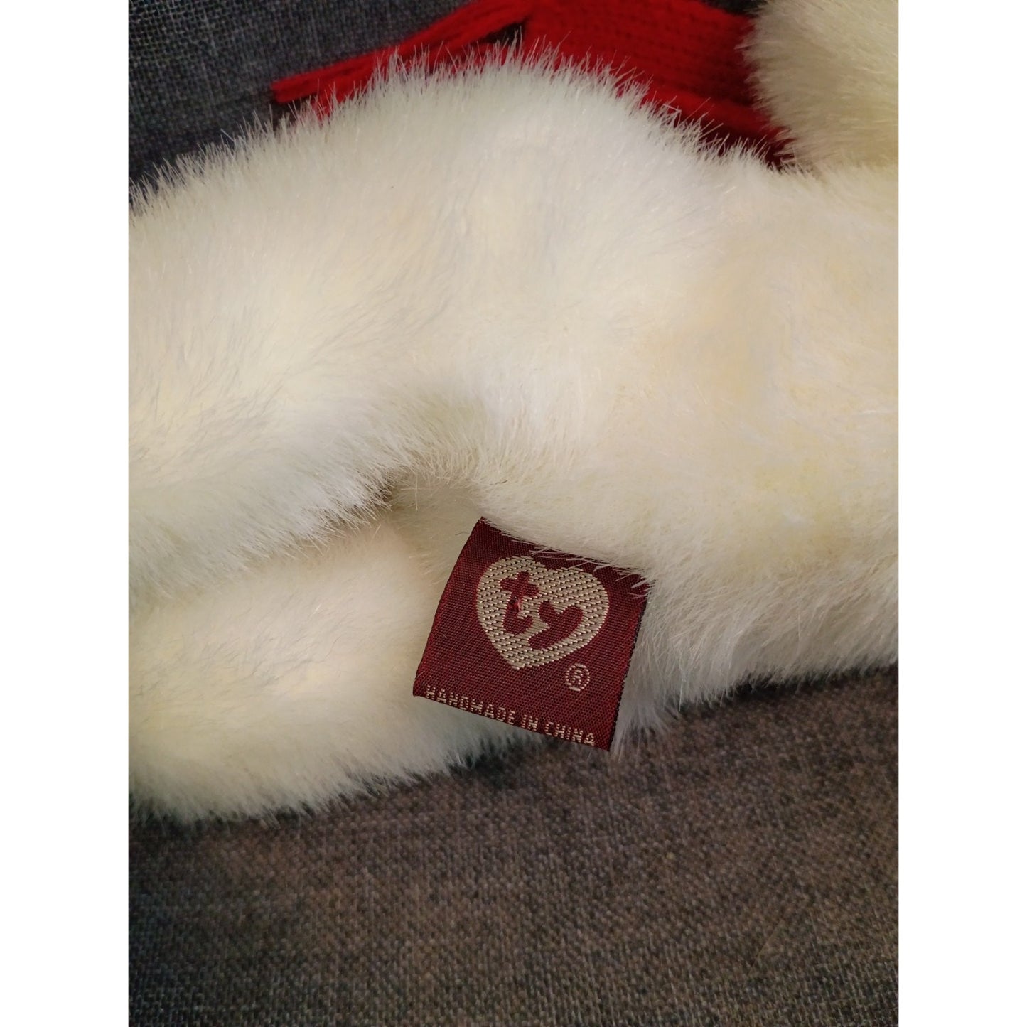 Ty The Attic Treasures Collection - Peppermint - Bear 1993 P.V.C Genuine Ty Bear