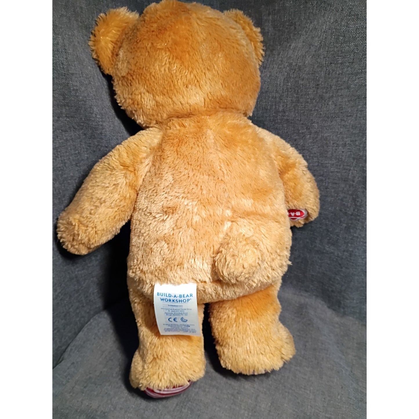 Build A Bear Retired Peppermint Paws 15" Brown Bear