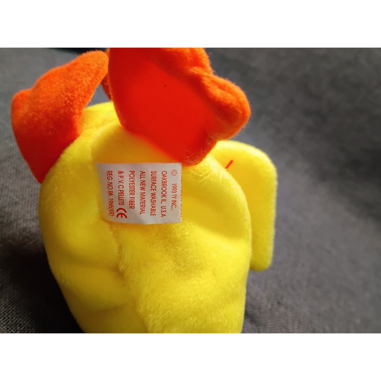 Ty Beanie Babys - Quackers The Duck 6" Plush Toy (4024)