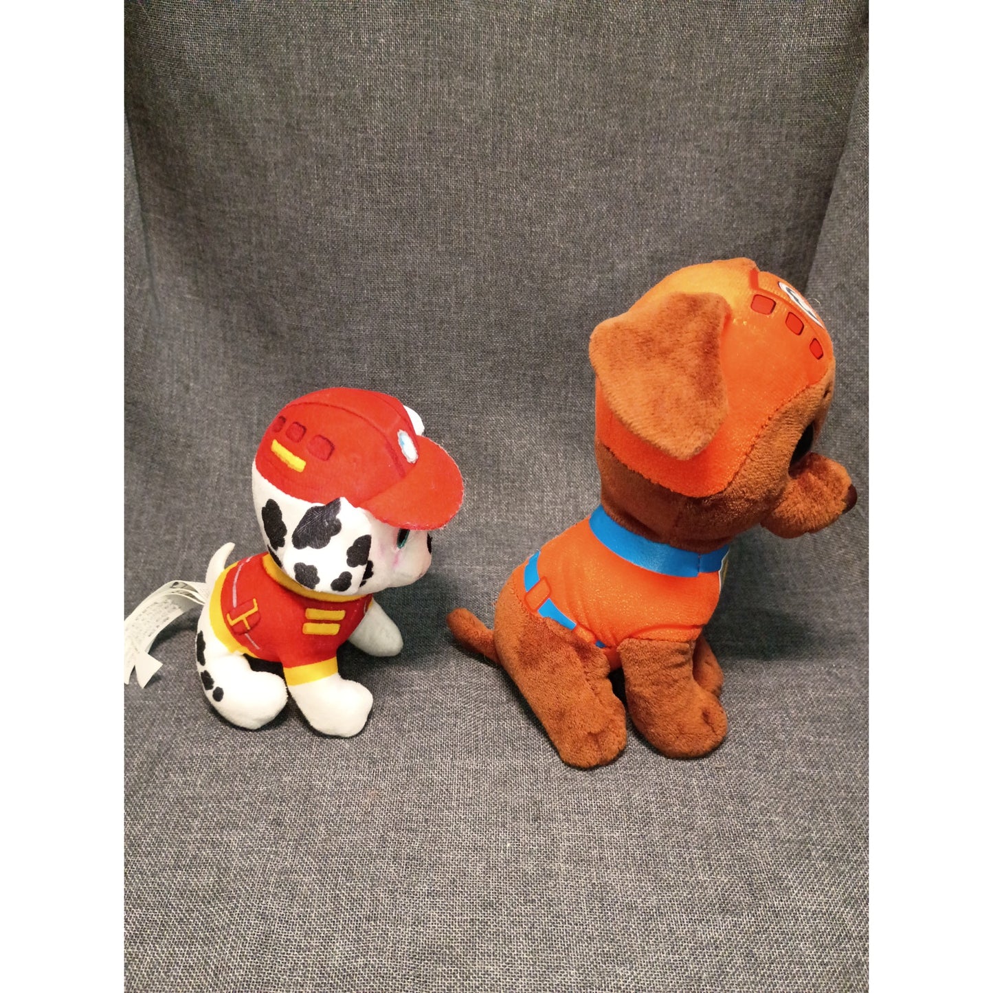 Paw Patrol TY Beanie Zuma 6” and  EMT Mashall 5"