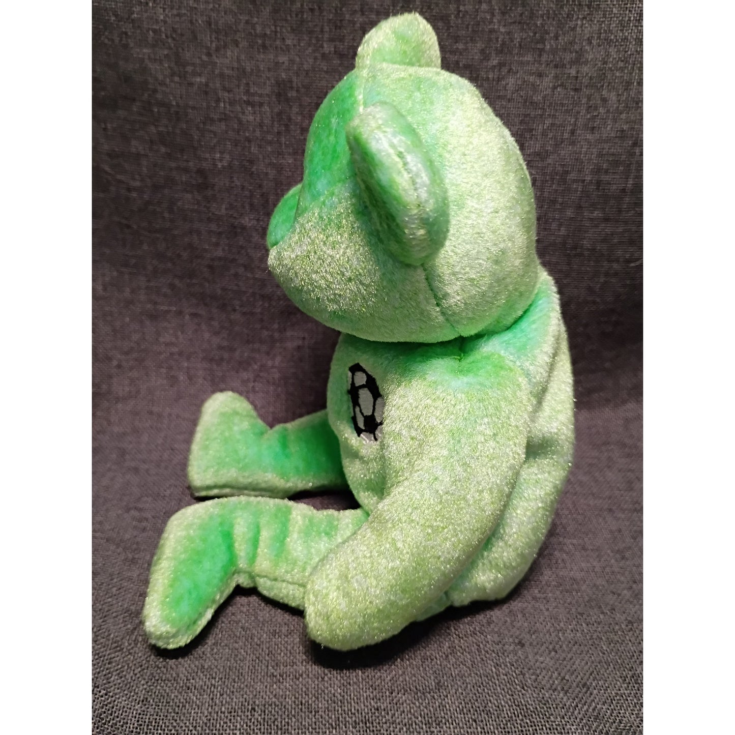 Ty Beanie Babies Kicks The Soccer Bear Plush Toy Stuffed Animal 1999