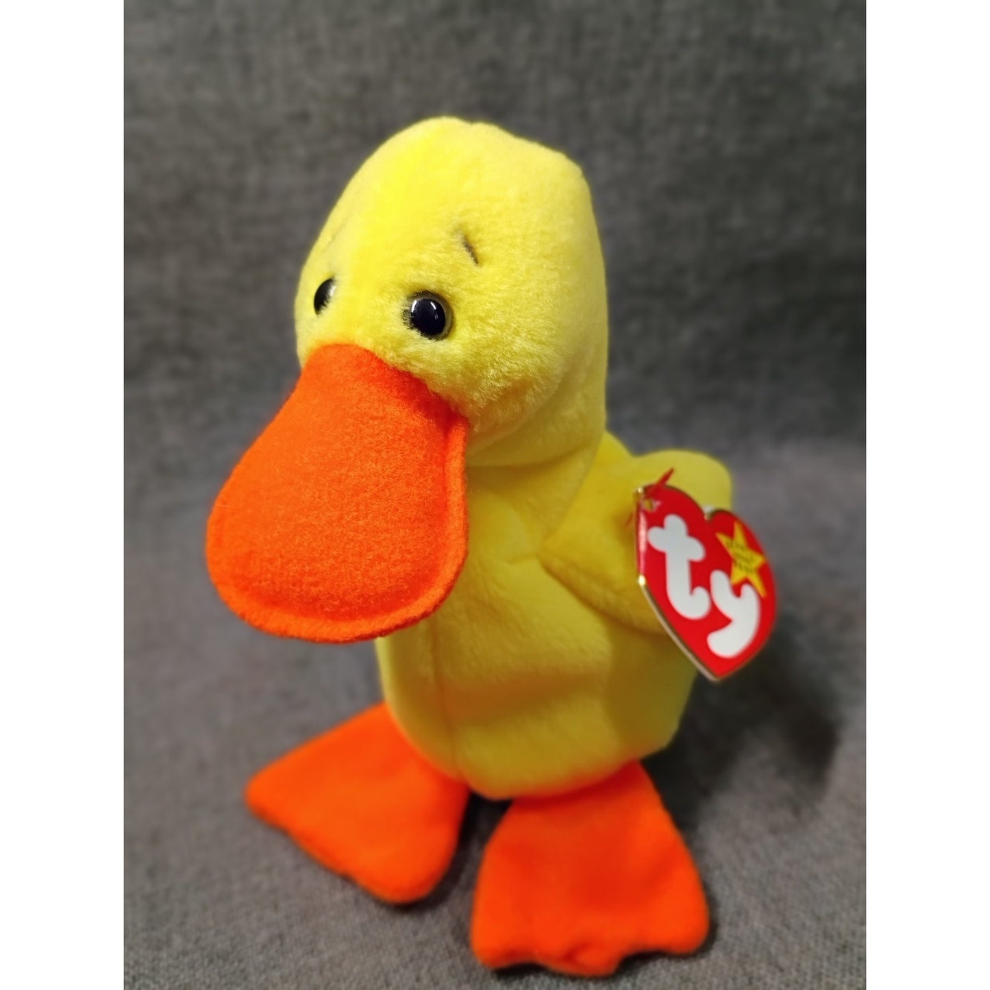 Ty Beanie Babys - Quackers The Duck 6" Plush Toy (4024)
