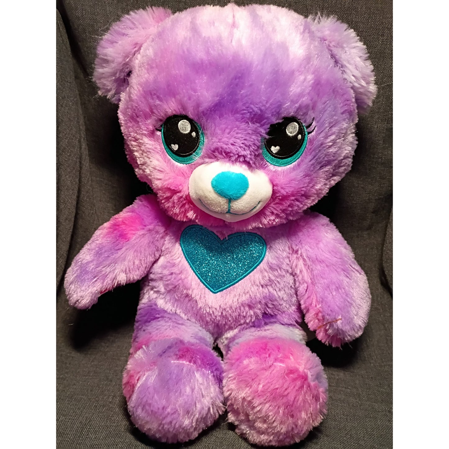 Build A Bear Workshop Heartables Bear Purple