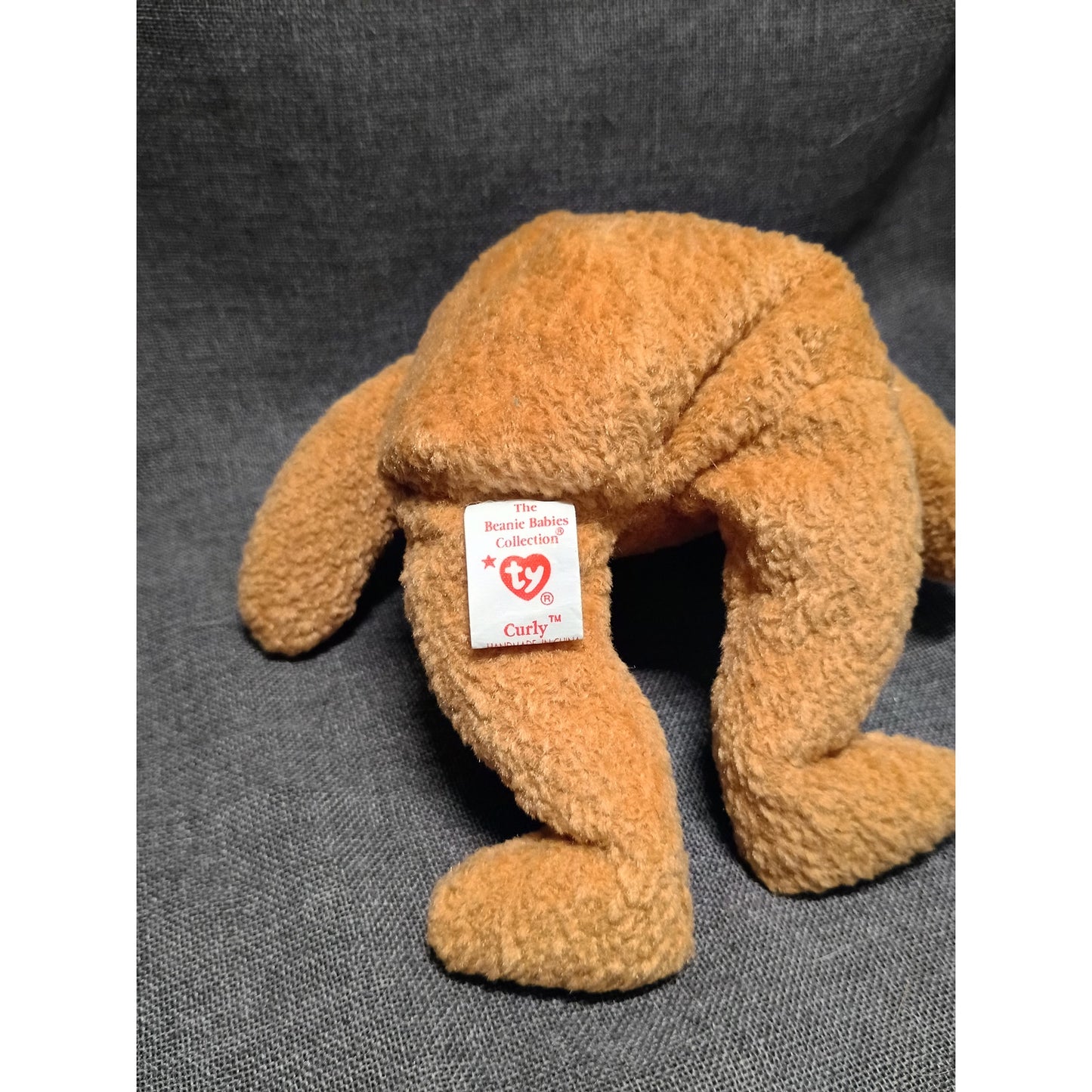Rare Ty Beanie Baby Curly NWT and Errors