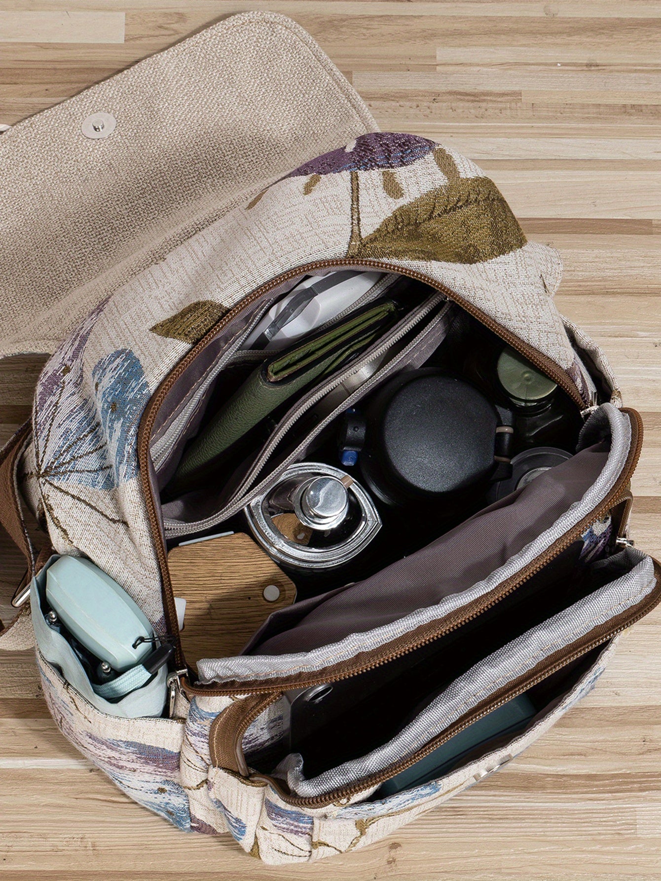 Ethnic Style Large Capacity Women's Casual Backpack