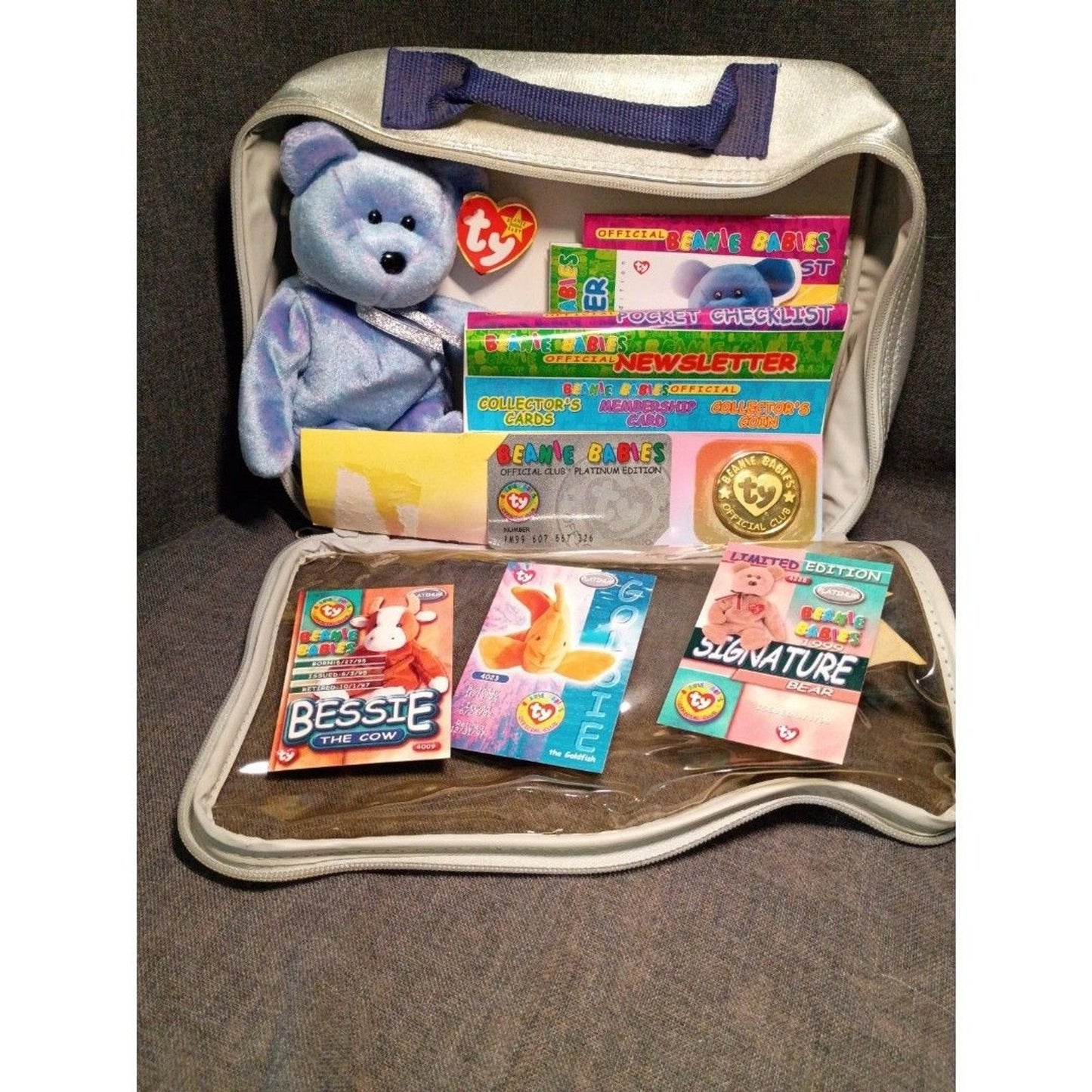 Ty Beanie Babies Platinum Edition Club Kit