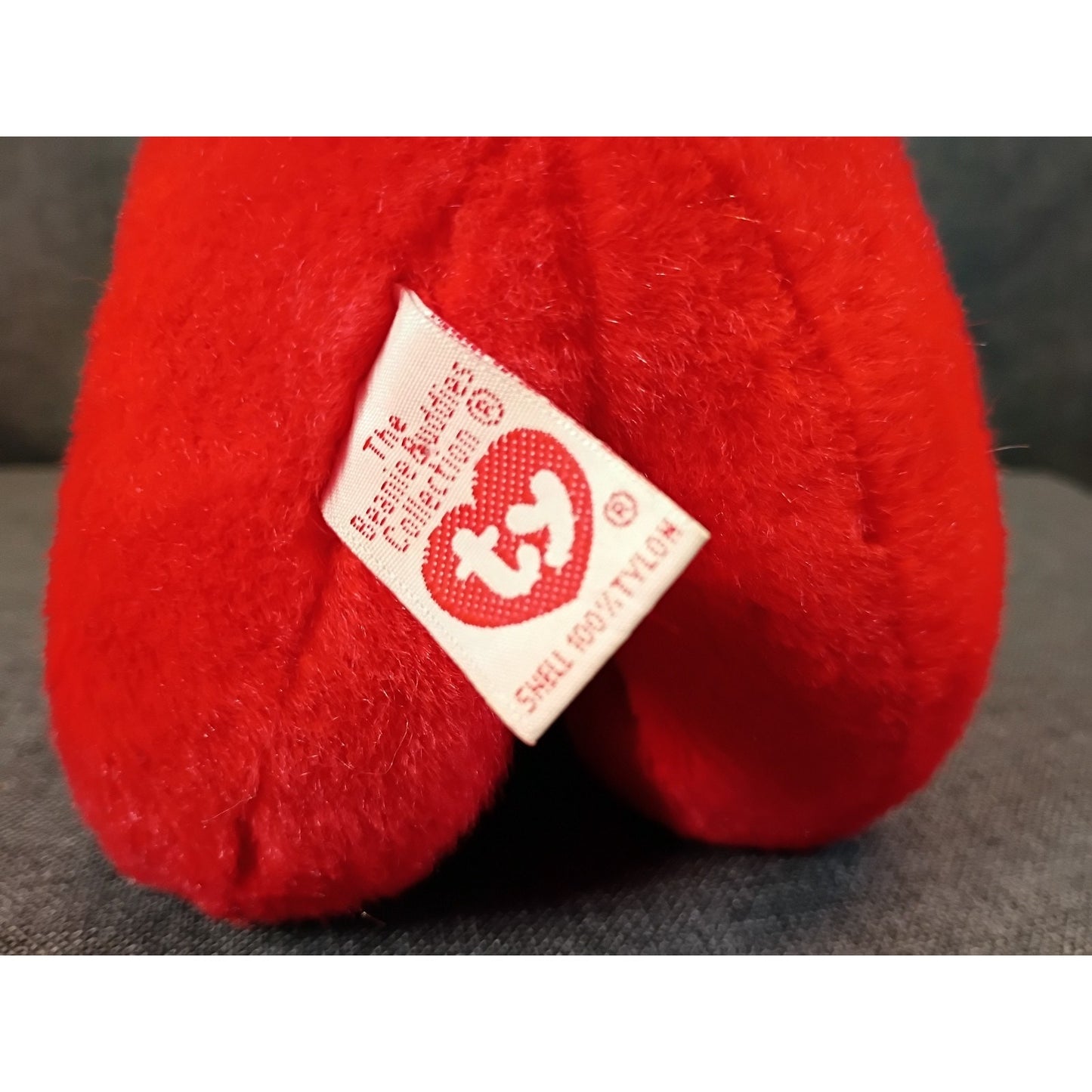 Ty Beanie Buddies Rover the Red Dog 12” Plush Stuffed Animal VTG 1998